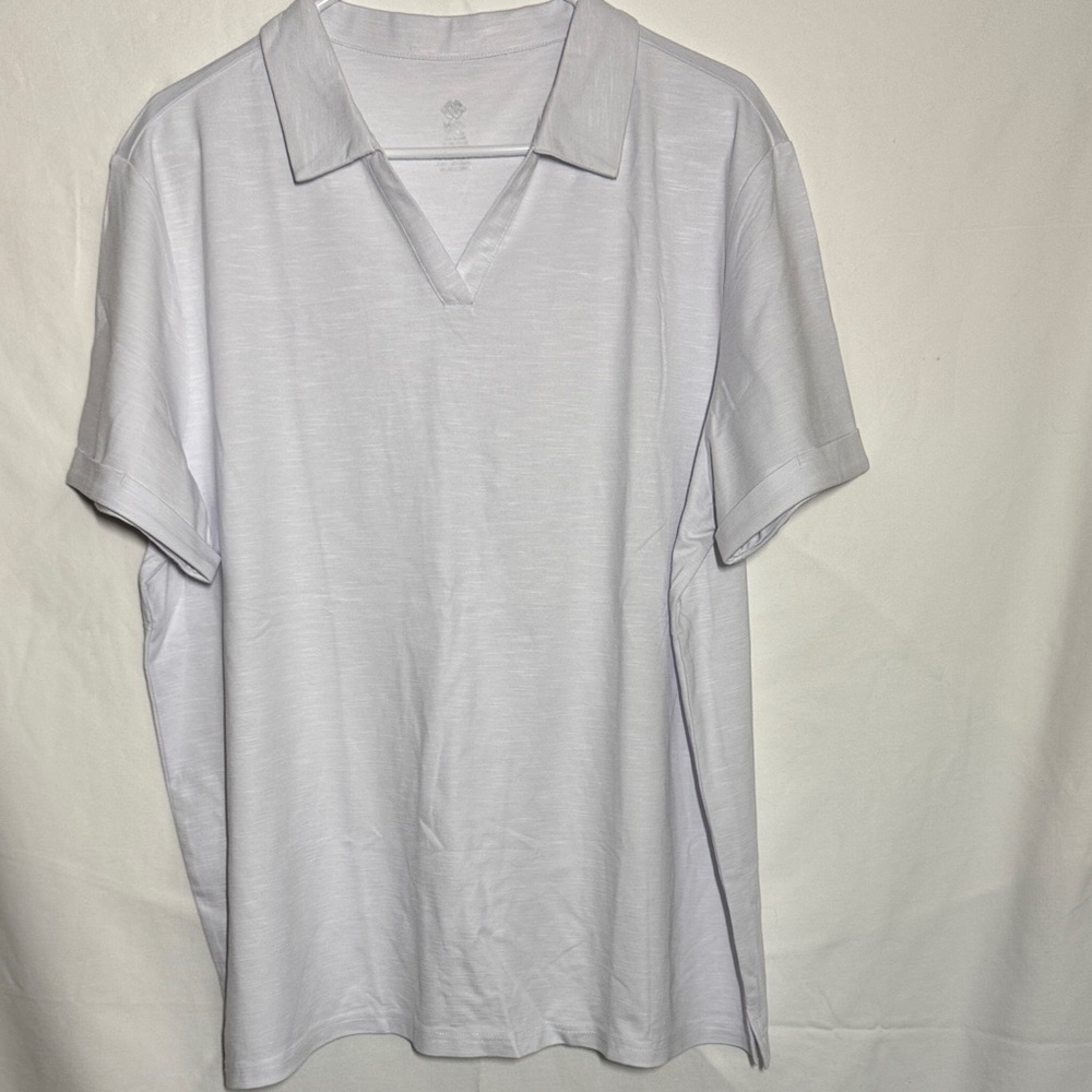 Classic White Men's Polo Shirt